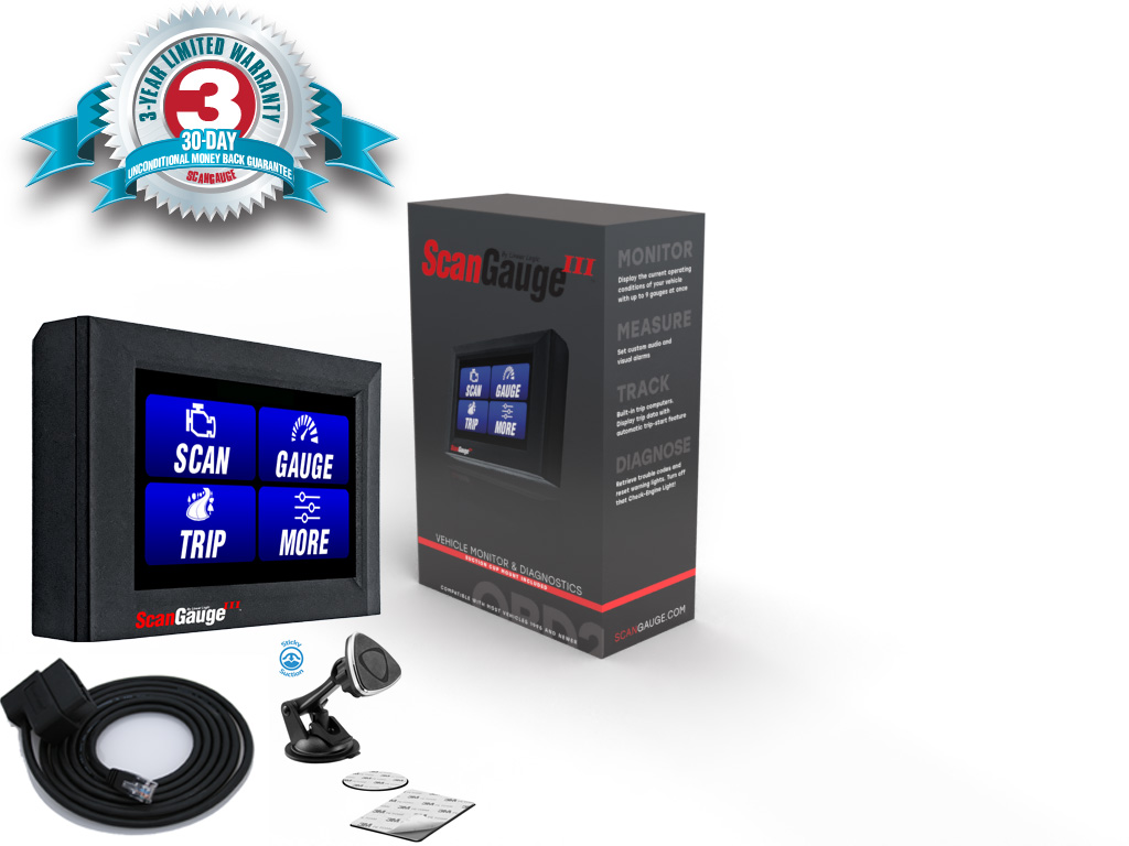 ScanGauge OBD2 Monitors