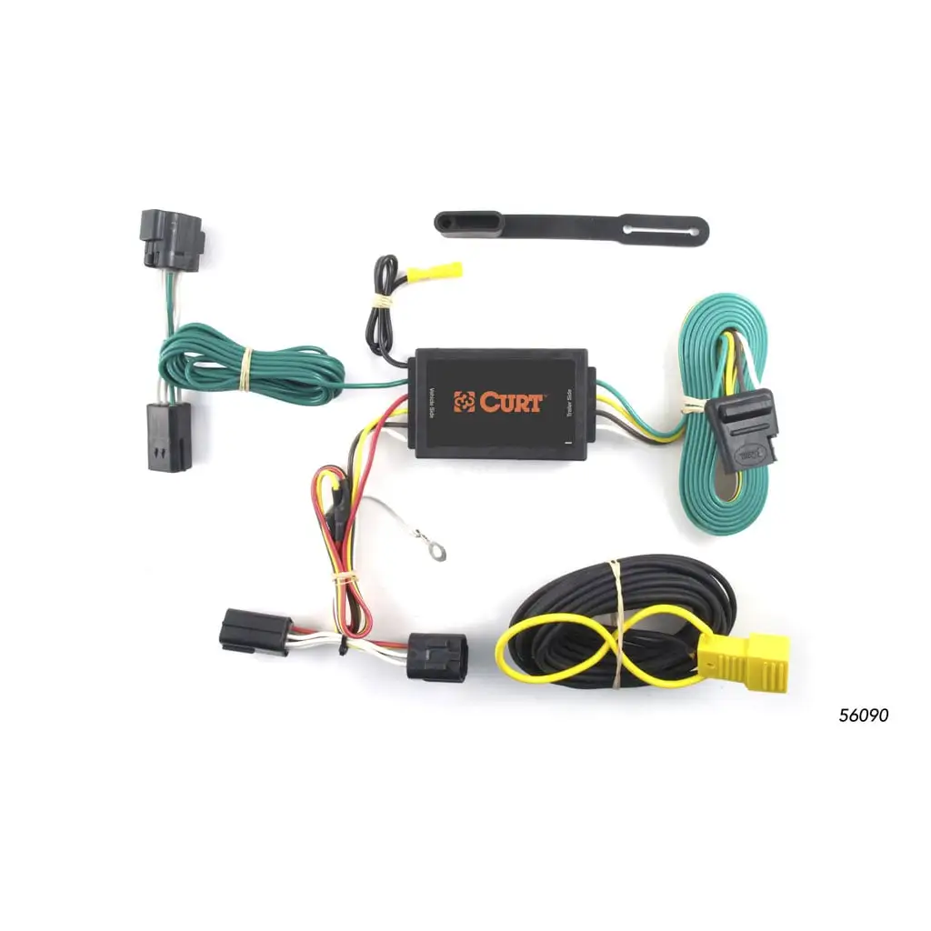 2010 - 2013 Ford Transit Connect Flat 4 Wiring Plug and Play Kit from Curt Mfg. 