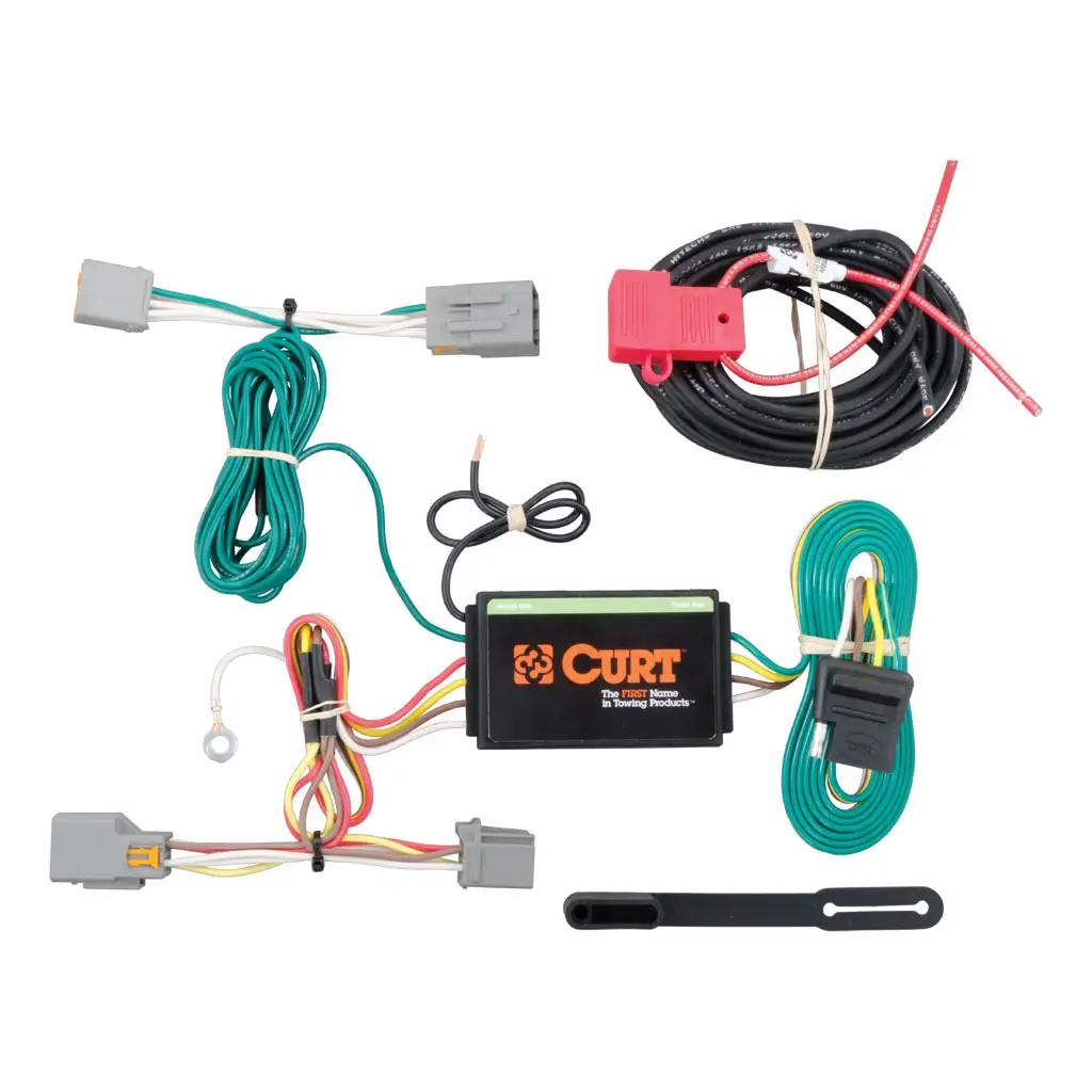 2014 - 2024 Ford Transit Connect Flat 4 Wiring Plug and Play Kit from Curt Mfg.