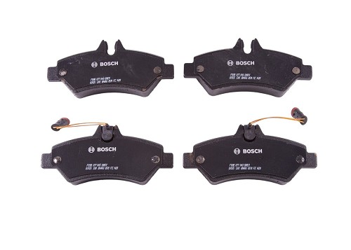 2007 - 2018 Sprinter 2500 Rear Brake Pad Set - Bosch Quietcast with sensors