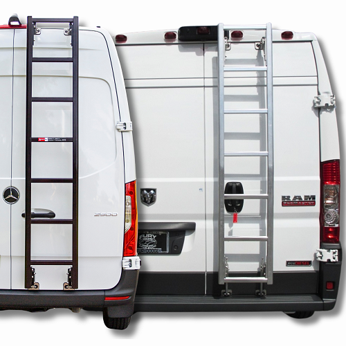 ProMaster No Drill Rear Ladder Black or Silver